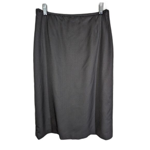 Escada Dresses & Skirts - ESCADA Black New Wool Pencil Skirt Size 40, US 8/10 Classic Minimalistic Luxury